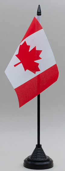 A Canada Desk Flag