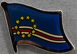 Cape Verde Flag Pin AFN