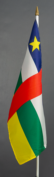 Central African Rep. Hand Waver Flag