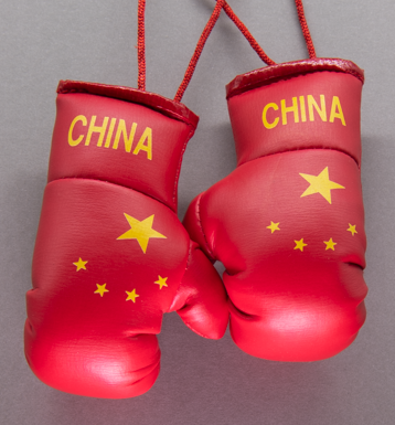 China all Red Mini Boxing Gloves