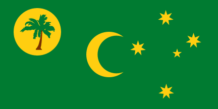Cocos Keeling Island Flag