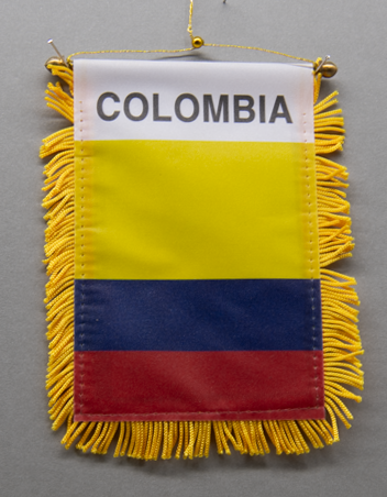Colombia Mini Car Flag