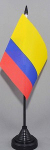 Colombia Desk Flag