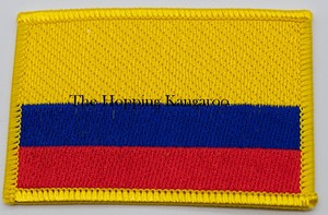 Colombia Rectangular Patch