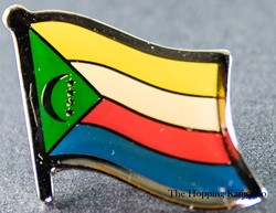 Comoros Lapel Pin