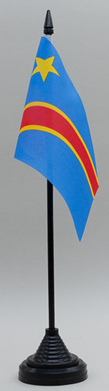 Congo Democratic Rep. Desk Flag