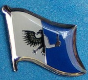 Connacht Flag Pin Ireland