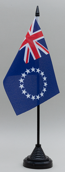 Cook Islands Desk Flag