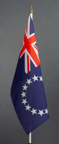 Cook Islands Hand Waver Flag