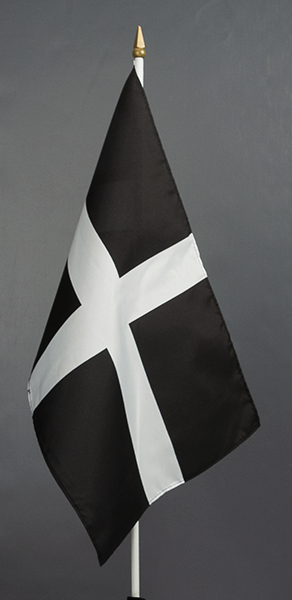 Cornwall Hand Waver Flag - England