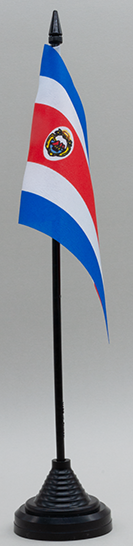 Costa Rica Desk Flag