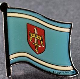 Sibenik Flag Pin Croatia