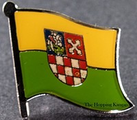 Bjelovar Bilogora Flag Pin Croatia