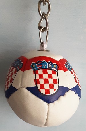 Croatia Soccer Key Ring