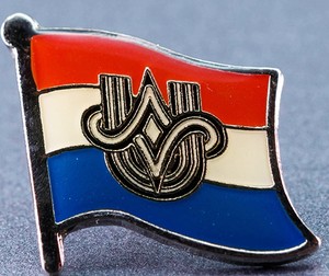 Croatia Youth Movement Flag Pin