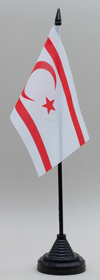 Cyprus North Desk Flag