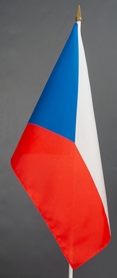 Czech Republic Hand Waver Flag