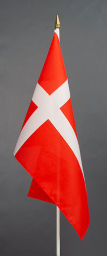 Denmark Hand Waver Flag