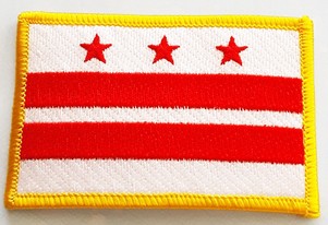 District of Columbia USA Rectangular Patch