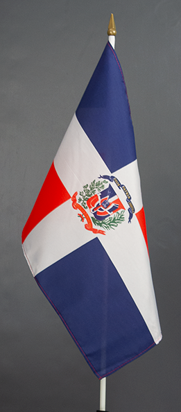 Dominican Republic Hand Waver Flag