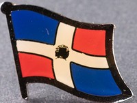 Dominican Rep Lapel Pin