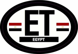 Egypt Flag Decal