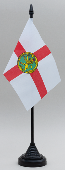 Alderney Desk Flag England