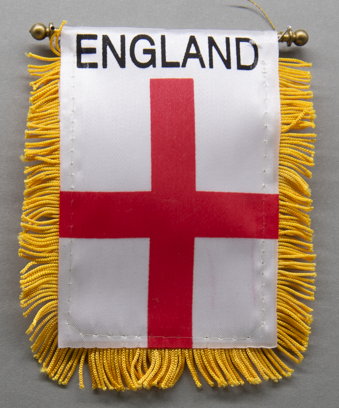 England Mini Car Flag