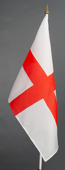 England St. Georges X Hand Waver Flag