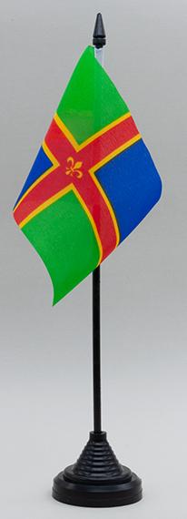 Lincoln Shire Desk Flag England