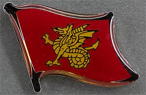 Wessex Flag Pin England