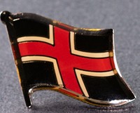 Durham City Flag Pin England