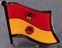 Hampshire Flag Pin England