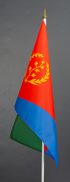 Eritrea Hand Held Flag