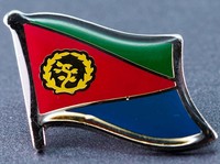 Eritrea Flag Pin AFN