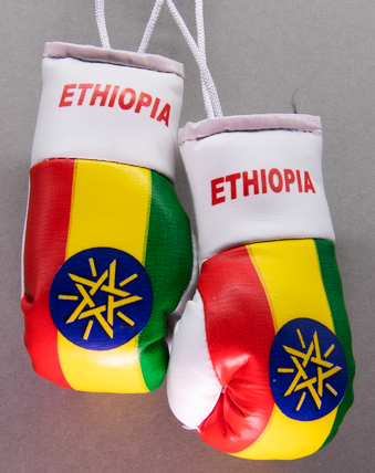 Ethiopia Mini Boxing Gloves
