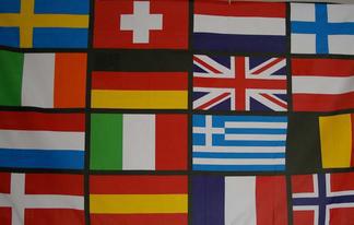 Europe Flag 25 Nation