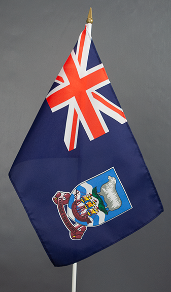 Falkland Island Hand Waver Flag