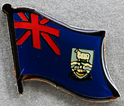 Falkland Island Lapel Pin
