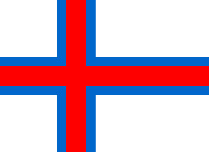 Faeroe Islands Flag