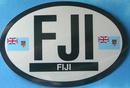 Fiji Decal Oval