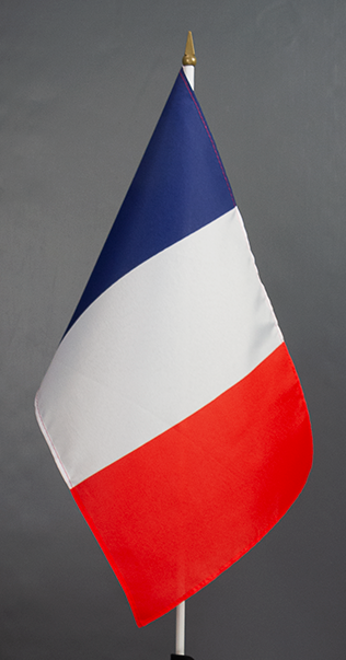 France Hand Waver Flag