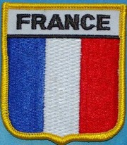France Shield Patch
