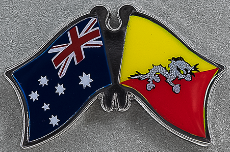 Australia - Bhutan Friendship Pin