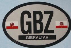 Gibraltar Decal