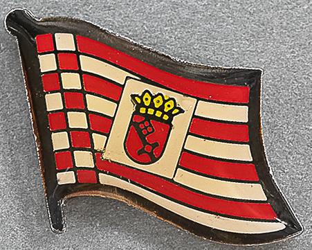 Bremen Flag Pin Germany