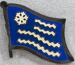 Kampen Flag Pin Germany