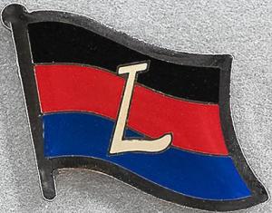 Langeoog Flag Pin Germany