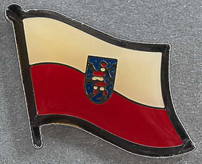 Thueringen Flag Pin Germany