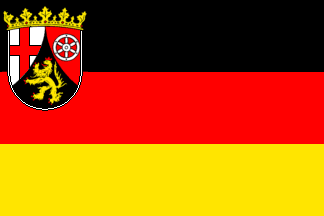 Rheinland Pfalz Flag - Germany